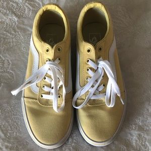 Yellow Old School Vans